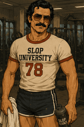 Boyd in gym kit, cross-training.