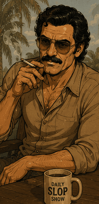 Boyd in a tan outdoor look, relaxed setting.